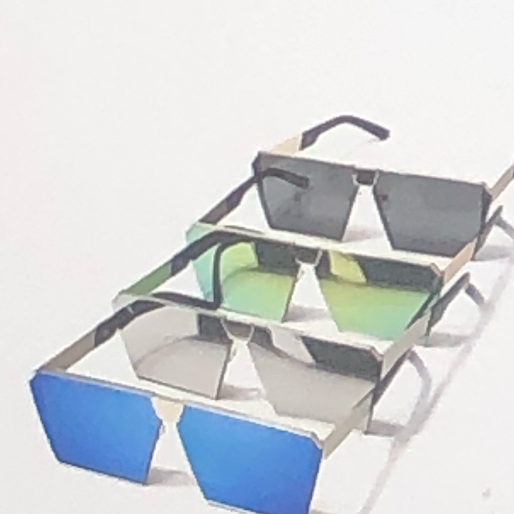 👚 Assorted color Futuristic Sunglasses